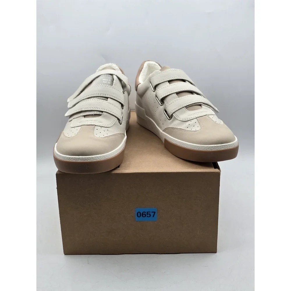 NEW Dolce Vita‎ Women's Hook Fashion Sneaker - Size 11 - Color White/Beige